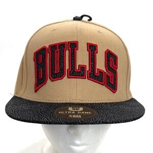 NBA NEW Chicago Bulls Ultra Game Rhino Basketball Cap Hat Adjustable